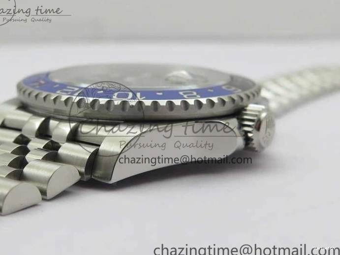 Ceramic 904L Best Edition V2 II SA3285 Steel BLNR 1:1 CHS VRF GMT-Master Blue Black 126710 0207